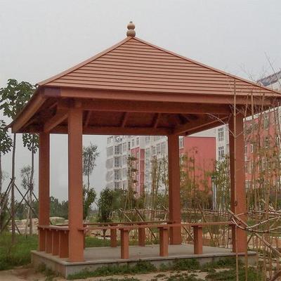 森保塑木140*25方孔实心地板 景区园林工程的耐用之选